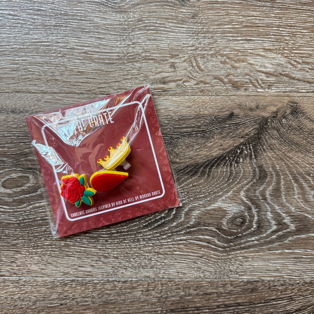 Fae Crate Exclusive King of Hell Inspired Shoelace Charms